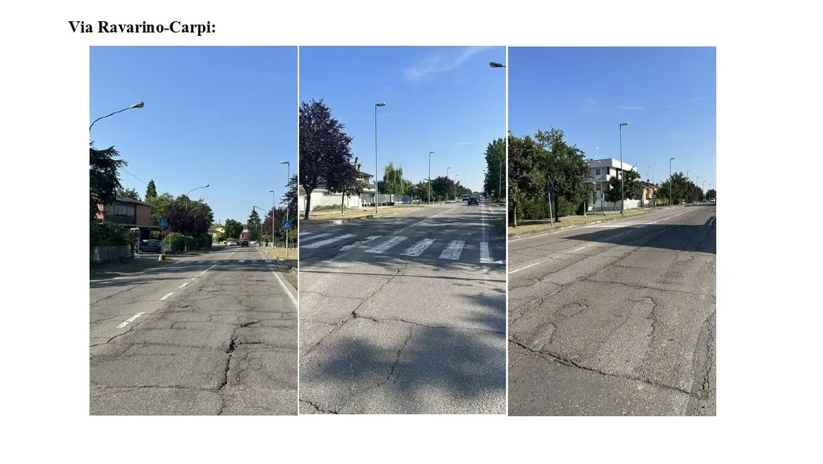 Avvio lavori di manutenzione straordinaria sulle strade comunali a Bomporto