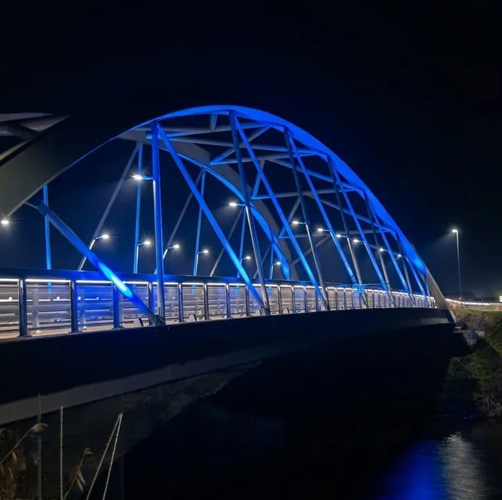 Bomporto accende il Ponte Nuovo di blu per la Giornata Mondiale per la Prevenzione del Suicidio