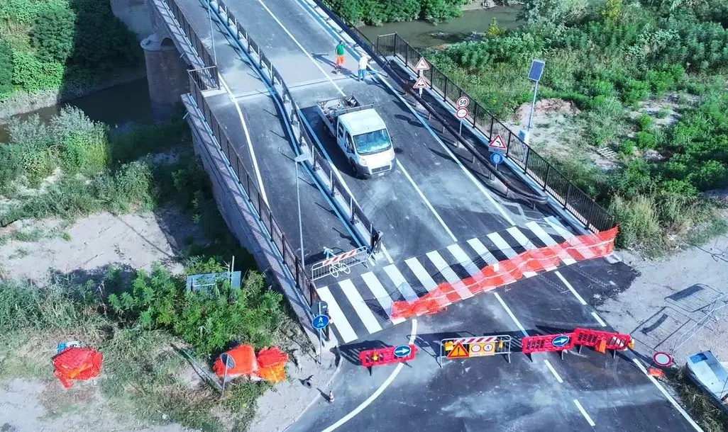 Riapertura al traffico del Ponte Vecchio di Navicello con nuove regole