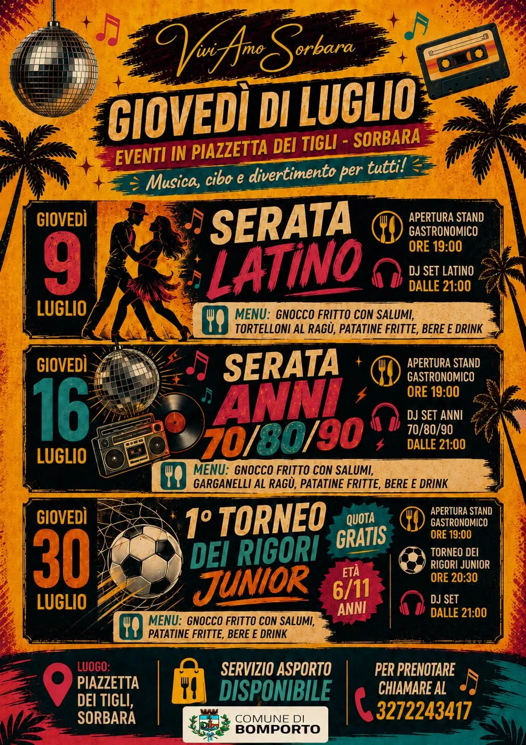 Serata Anni 70/80/90